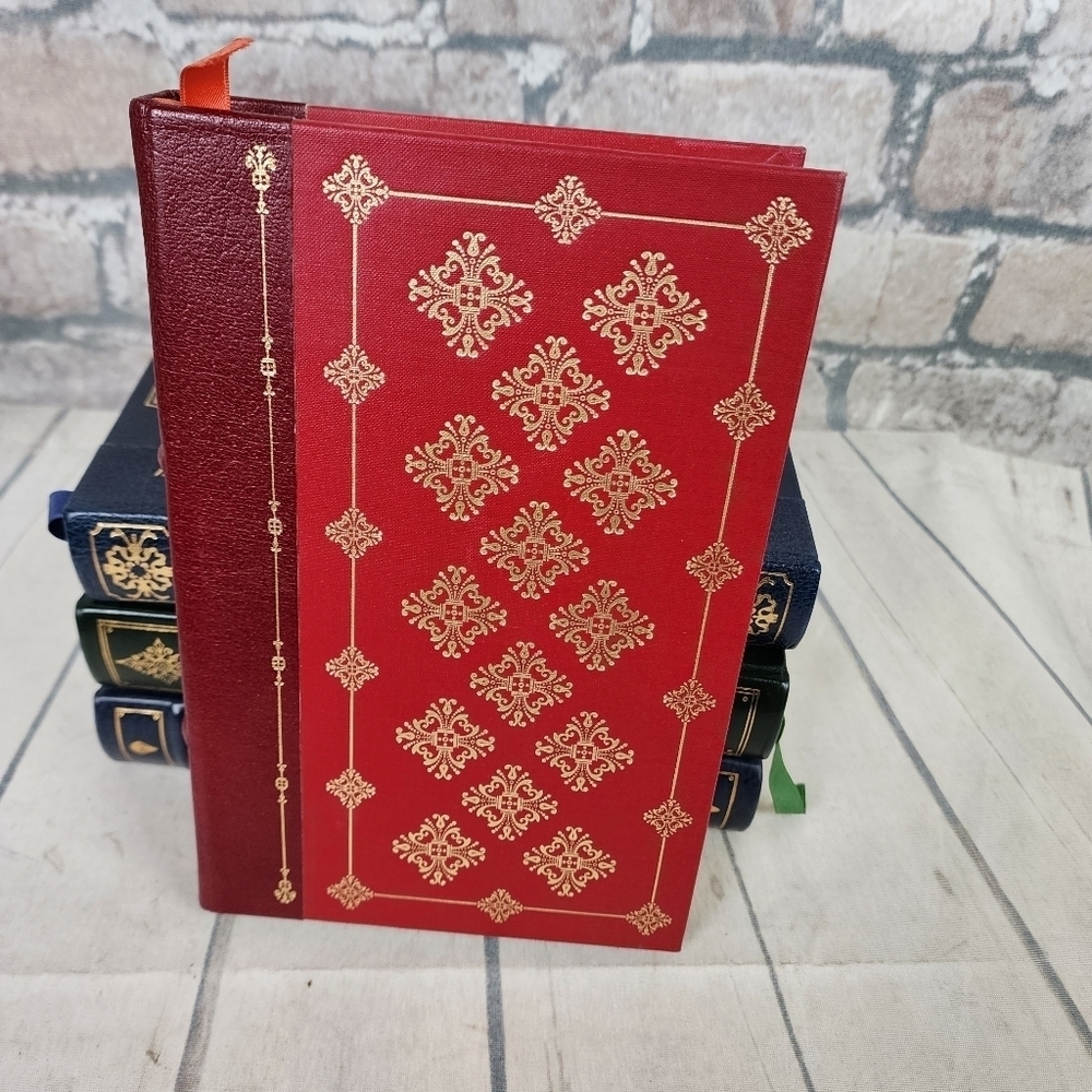 The Scarlett Letter Vintage 1979 Franklin Library Novel 1/4 Leather Bound - Picture 4 of 13
